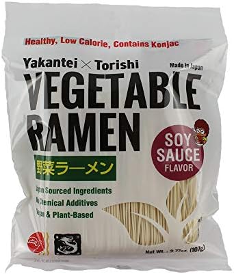 Vegan Japanese Shoyu Ramen 5-pack with Konjac YAKANTEI × TORISHI