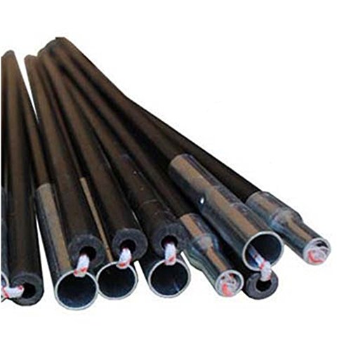 KangTeer Glass Fiber Rod Tent Pole 2 Pack 3.5m/138inch Bar Tent Pole Accessories Building Supporting Rod Pole Awning Frames Kit for Hiking Camping