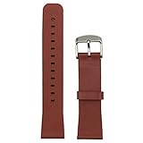 Apple Watch Band, Elk Soft Genuine Leather Buckle Watchband Replacement for Apple Watch 42mm (Brown)