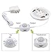 Under Bed Motion Activated Lighting with Pir Sensor, Mutiwin Bed Light Flexible LED Strip Illumination with Automatic Shut Off Timer,( Warm Soft Glow)