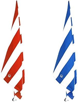 ONEONEONE Modern Chic Microfiber Stripe Beach & Travel Towel,Size XXL (80x35), Vivid Colors, Light Weight, Compact, Super Absorbent, Dries Fast, Slips into Your Durable Carry Bag so Easy!