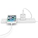 Yuwiss Dual USB Travel Wall Charger Adapter Quick Charging Block Plug for iPhone 5 6 6s 7 Plus, Samsung Galaxy/ Edge, Nexus, HTC, LG, Kindle Fire (1 pack)