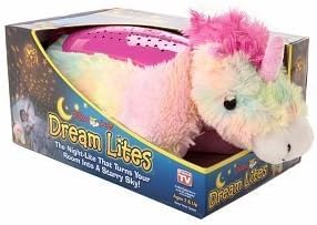 Pillow Pets Dream Lites - Rainbow Unicorn 11" by CJ Pillow Pets