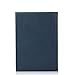 Knomo iPad Air 2 Premium Folio Leather/plastic case, Blue, 14-094-AFB (Leather/plastic case, Blue iPad Cases)