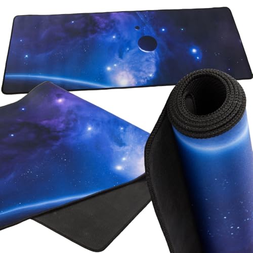 GADIRIA Gaming Mouse Mat XL 800 x 300 mm – Non-Slip Mat, Waterproof and Reinforced Edges, Gaming Accessory for Mouse, Keyboard, Computer, Desk.