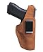 Bianchi Gun Leather 6D ATB Waistband Glock 26 27 Hip Holster (Left Hand, Size:10A)