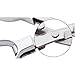 LOHOME Folding Scissors - Portable and Safe Stainless Steel & Alloy Telescopic Anti-rust Cutter Emergency Cutting Tool for Home & Office