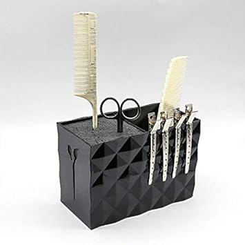 Amazon Com Barber Desk Station Rack Salon Shear Holder Case Hair