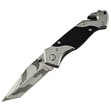 WHX Top Quality 440c Steel Outdoor Camping Hunting Tactical Folding Knife, Camouflage