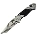 WHX Top Quality 440c Steel Outdoor Camping Hunting Tactical Folding Knife, Camouflage