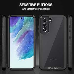 wahhle Samsung S21 FE 5G Case, Built in Screen