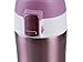 omgogo Insulated Travel Mug & Coffee Mugs Stainless Steel Lid Lock Prevents Leaks (16oz), Pink