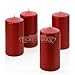 Light In The Dark Red Apple Cinnamon Scented Pillar Candle