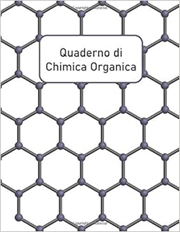 Buy Quaderno Di Chimica Organica Fogli Esagonali Grazie