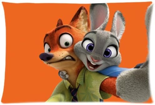 Nice Zootopia Customize Pillow Cases 20x 30