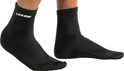 Cressi Ultra Stretch Fins Socks, black, S/M