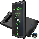 Samsung Galaxy Note 8 Battery Case, Newdery 5500mAh Slim Rechargeable Extended Charging Case, Battery Power Bank Charger Case [Type C USB and S-Pen Hole] Compatible Galaxy Note 8 (Black)