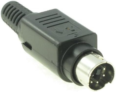 Circular DIN Connectors 4P SNAP N LOCK PLUG ASSEMBLY (1 piece)