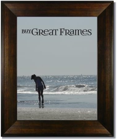 Set of 6 - 16x20 Metro Bronze Picture Frames with Clear Glass and Backing