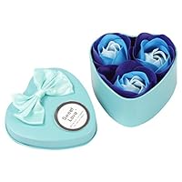 Flower Soap,3Pcs Heart Scented Petal Rose Wedding Decor Valentine