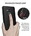 Ringke Onyx Compatible with Huawei Mate 10 Pro Brushed Metal Design (Flexible & Slim) Dynamic Stroked Line Pattern Durable Anti Slip Impact Shock Absorbent Cover Huawei Mate 10 Pro Case - Black