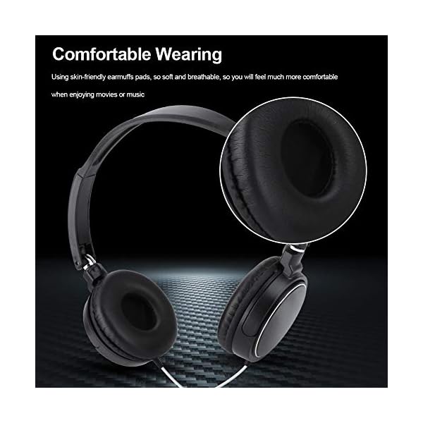 Topiky-Wired-HeadsetsFoldable-Compact-Corded-Stereo-HiFi-Music-Headphone-with-Rotatable-Ear-CupAdjustable-HeadbandSupport-TF-CardLINE-IN-Audio-Inputfor-OfficeGameLeisure Topiky Wired Headsets,Foldable Compact Corded Stereo HiFi Music Headphone with Rotatable Ear Cup,Adjustable Headband…