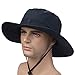 ISEYMI Wide Brim Caps Sun Block Collapsible Hats Fishing/Golf Hat Sombriolet Sun Hat UPF50+ For Men/Women