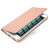 iPhone 8 Plus/7 Plus Case,AutumnFall 1PC 2017 New Magnetic Flip Leather Wallet Card Slot Slim Rubber Case Cover Stand For iPhone 8 Plus /7 Plus 5.5inch (Rose Gold)