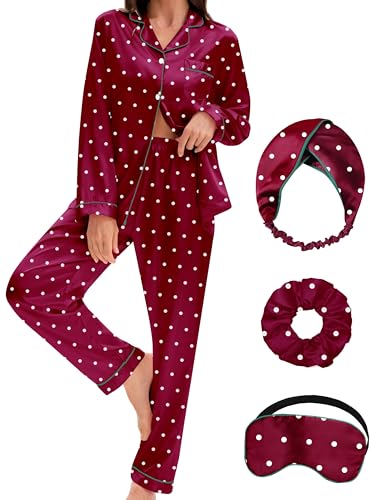 EPLAZA Silk Pajamas