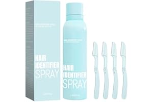 Hair Identifier Spray For Face Shaving, 2024 New Hair Identifier Spray for Face Shaving, Skin Care Dermaplaner Tool, Skin Der