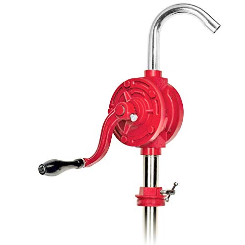 Powerbuilt Rotary Barrel Pump, Pumps Light to Medium Viscosity Oils, 3