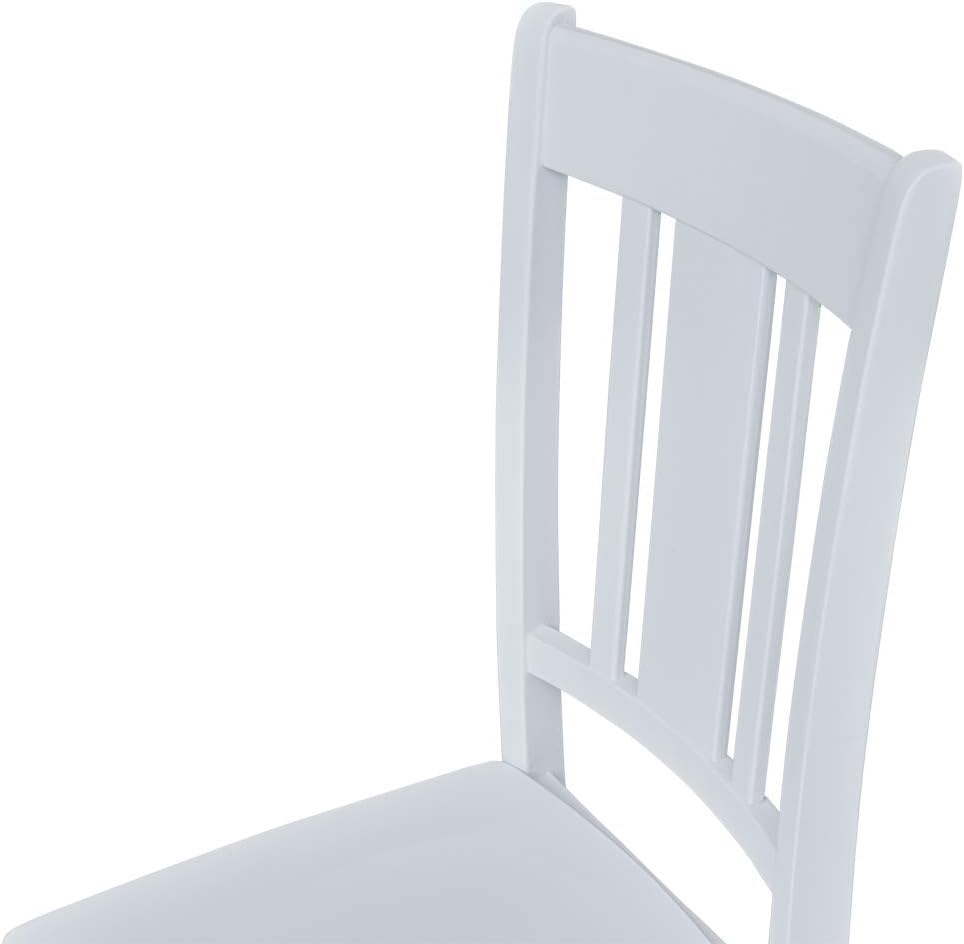  Brand – Ravenna Home Classic-Style Solid Pine Dining Chair, 40"H, Honey Pine Finish, Set of 2 - Tables