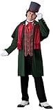 InCharacter Costumes Men's Yuletide Gent Christmas Costume, Multi, X-Large
