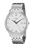 Tissot Men's T0636101103700 Tradition Round Silver-Tone Bracelet Watch