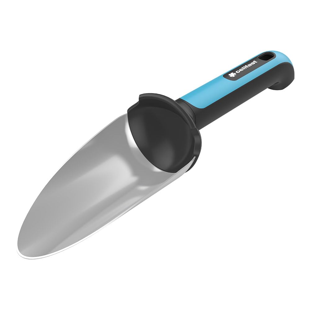 Cellfast Trowel (wide) ENERGO™, for Planting Small Pot Plants and Border Plants, Stainless Steel, 42-001