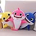 HLovebuy Baby Shark Official Singing Plush, Music Sound Baby Shark Plush Doll Soft Baby Cartoon Shark Stuffed & Plush Toys Singing English Song for Kids Gift Children Girl