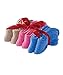 Silvert's Adaptive Clothing & Footwear Men’s and Women’s Gripper Non-Skid Hospital Slipper Socks for Seniors - 6-Pack - Women's Pack One-Size