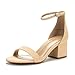 Dream Pairs Women's Low-Chunk Low Heel Pump Sandals