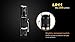 Fenix LD11 300 Lumen LED Tactical Flashlight with EdisonBright AA Alkaline battery