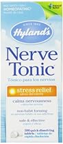Hyland's Nerve Tonic Stress Relief Tablets, Natural Relief of Stress, 500 Count