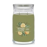 Yankee Candle Sage & Citrus Scented, Signature 20oz