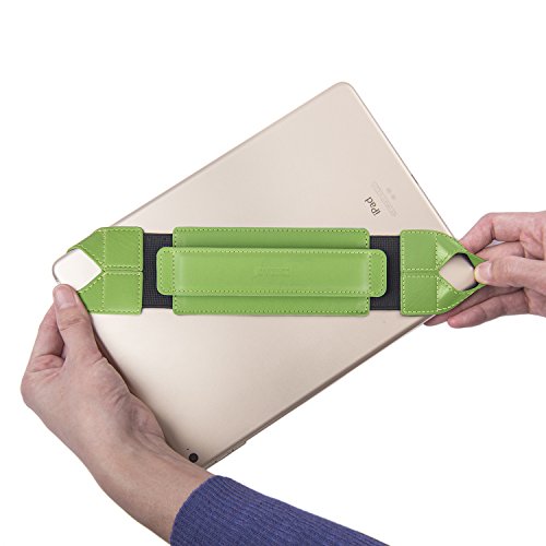 Universal Tablet Hand Strap Holder, Joylink 360 Degrees Swivel Leather