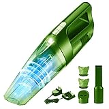 Homasy Upgraded Powerful Cyclonic Suction Vacuum Cleaner Cordless, Rechargeable Lithium Quick Charge Tech, Wet Dry Lightweight Vacuum for Home, Car, Hair, Dust Cleaning