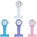Lancardo Nurse Clip-On Fob Brooch Lapel Hanging Pocket Watch (Pack Of 4)