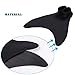 BE FINE Mermaid Tails for Swimming with Monofin,Diving Swim Fins for Kids and Adults(Black)