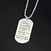 Luvalti Inspirational Pendant Necklace - Remember You Are Braver Than You Believe., Engraved Stainless Steel, 24’’ Chain, Inspirational Motivation Jewelry, Gift for Men and Women