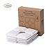 DEWEL 4 Packs Cat Fountain Filter Flower Pet Fountain Replacement Filters Activated Carbon Water Dispenser Filters