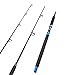 Fiblink 1-Piece Conventional Boat Rod Saltwater Offshore Graphite Spinning Fishing Rod(6-Feet, 30-50lb/50-80lb) (30-50-Pound)