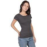 ayaecofashion AyA | Women's Organic Pima Cotton T-Shirt | Gray XS