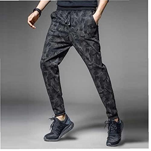 Hainice Mannen Straight Pants joggingbroek casual broek Koord Potlood Broek Slim Sports lange broek met zakken… - Image 3
